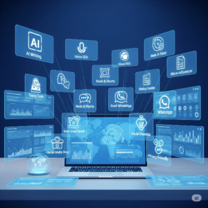 Explore top digital marketing trends in 2025 with Digital Wala. Learn new in AI, video, SEO, AR & more. Stay ahead with expert guidance and practical training.